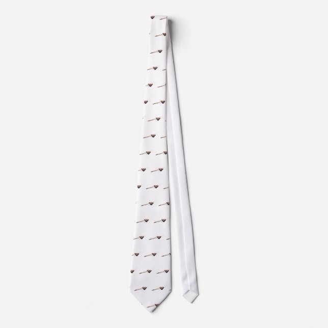 Pool Cue and Balls Tie (Front)
