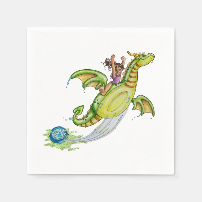 Pool Floaty Napkins (Front)