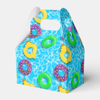 Pool Full of Floaties Favor Boxes