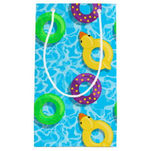 Pool Full of Floaties Small Gift Bag