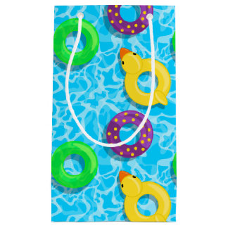 Pool Full of Floaties Small Gift Bag