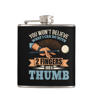Pool Funny Billiards Flask