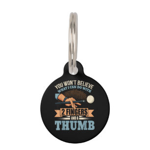 Pool Funny Billiards Pet ID Tag