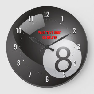 Pool Game   Best Player Large Clock