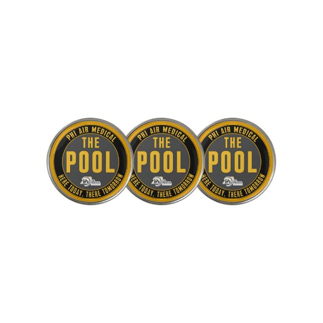 Pool Golf Ball Markers (3 Up)