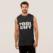 POOL GUY SLEEVELESS SHIRT (Front Full)