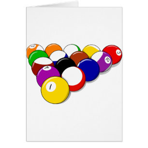 Pool Hall Balls Rack Em Sports Leisure Billiards Cards