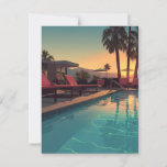 POOL HOME SERIES #1 POSTCARD