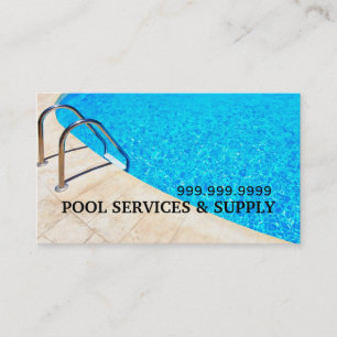 Pool Hot Tub Jacuzzi Installation Repair Business Card