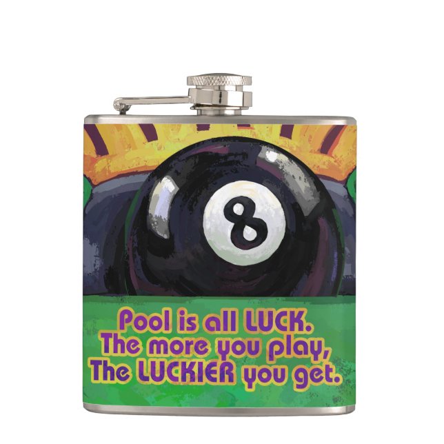 Pool is Luck Flask (Front)