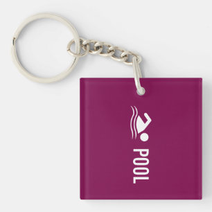 Pool Keychain