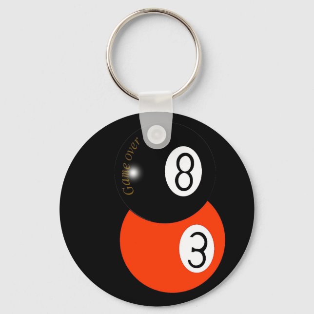 Pool Keychain (Front)