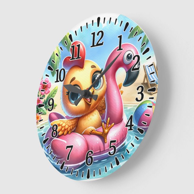 Pool Large Clock (Angle)