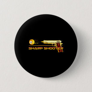 Pool Ll Sharp Shooter Billiards Gun Yellow Button