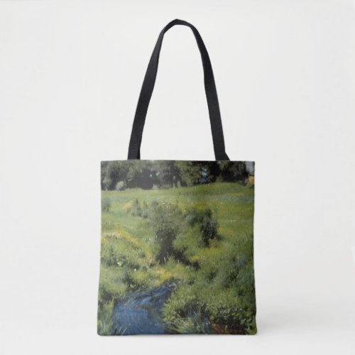 Pool Medfield by Dennis Miller Bunker Vintage Art Tote Bag