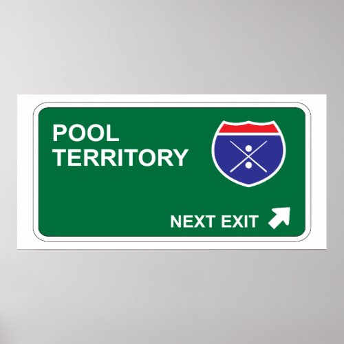 Pool Next Exit Poster