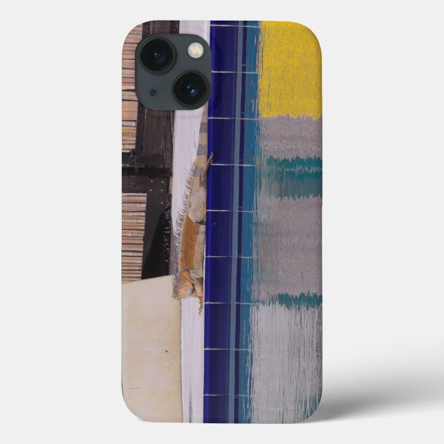 Pool of the Iguana Case-Mate iPhone Case (Back)