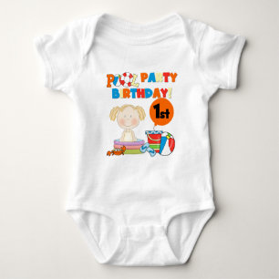 Pool Party 1st Birthday T-shirts and Gifts