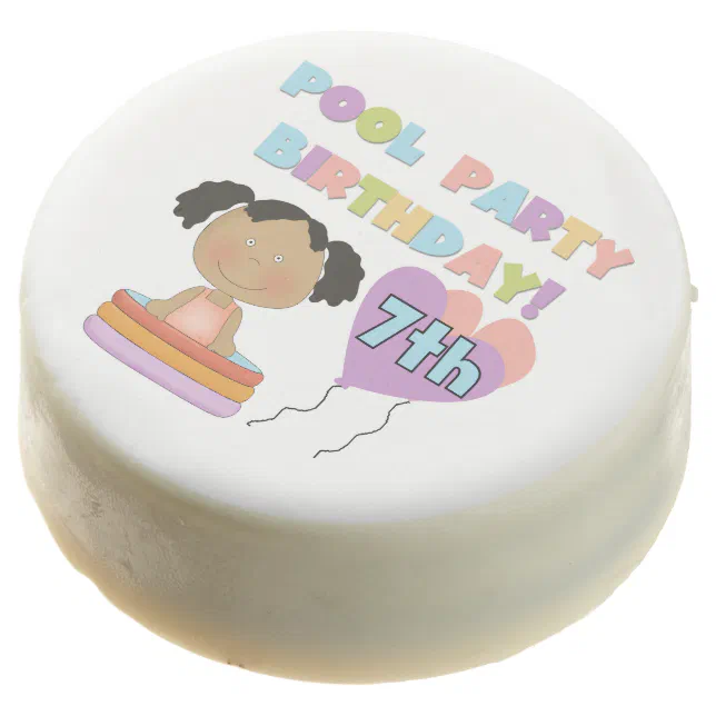 Oreo Pool Pool Party 7th Birthday Dipped Oreos | Zazzle