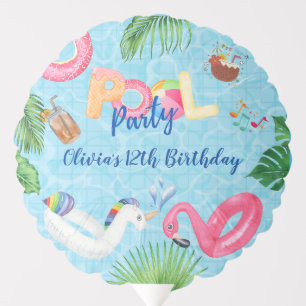 Pool Party  Balloon