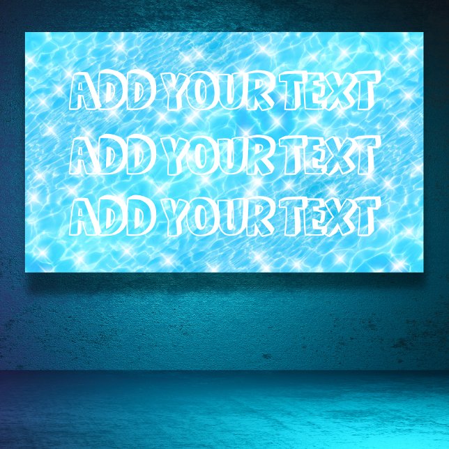 Pool party beach party summer party modern chic banner (Creator Uploaded)