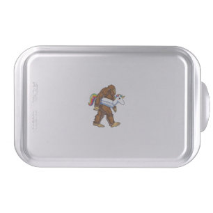 Pool Party Bigfoot Unicorn Float Funny Sasquatch R Cake Pan