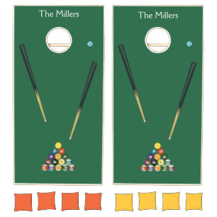 Pool Party Billiards Print Game Night Custom