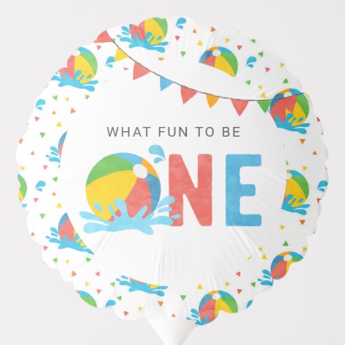 Pool Party Birthday Decor Supplies  Balloon