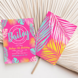 Pool Party Birthday Invitation   Pool Party