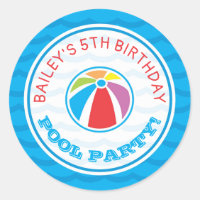 Pool Party Birthday Party Beach Ball