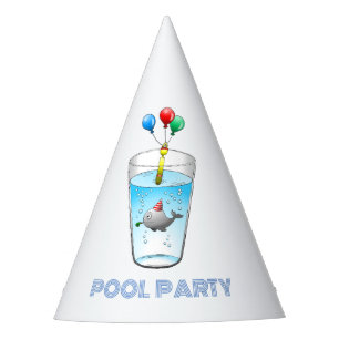 Pool Party Birthday Party Hat