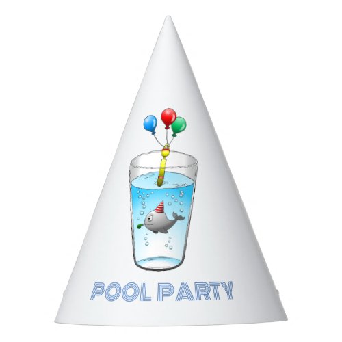 Pool Party Birthday Party Hat