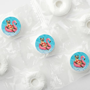 Pool Party for Siamese Cat lovers Life Saver® Mints