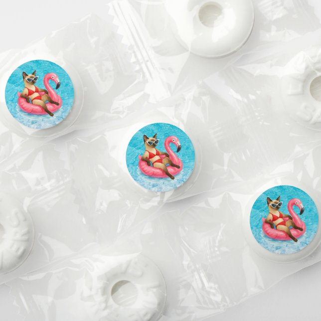 Pool Party for Siamese Cat lovers Life Saver® Mints (Assorted)