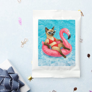 Pool Party for Siamese Cat lovers Margarita Drink Mix