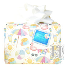 Pool Party Gift Wrapping Paper