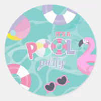 Pool Party' Sticker