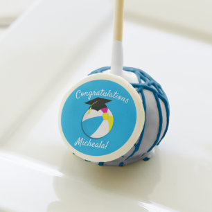 Pool Party Graduation Party Cake Pops