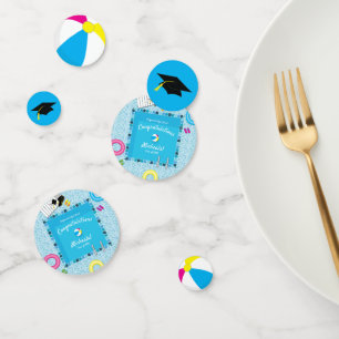 Pool Party Graduation Party Confetti