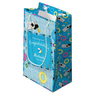 Pool Party Graduation Party Small Gift Bag