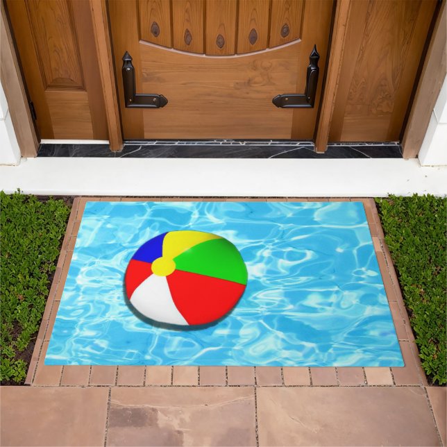 pool party ideas doormat (Outdoor)