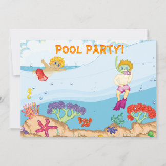 pool party invitation