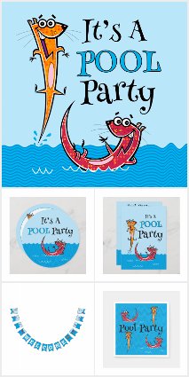 Pool Party Otter Splash