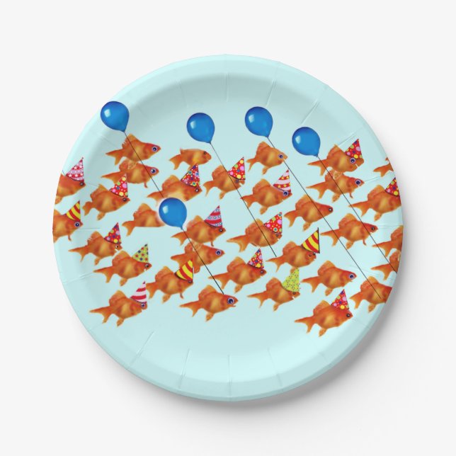 Pool Party Paper Plates (Front)