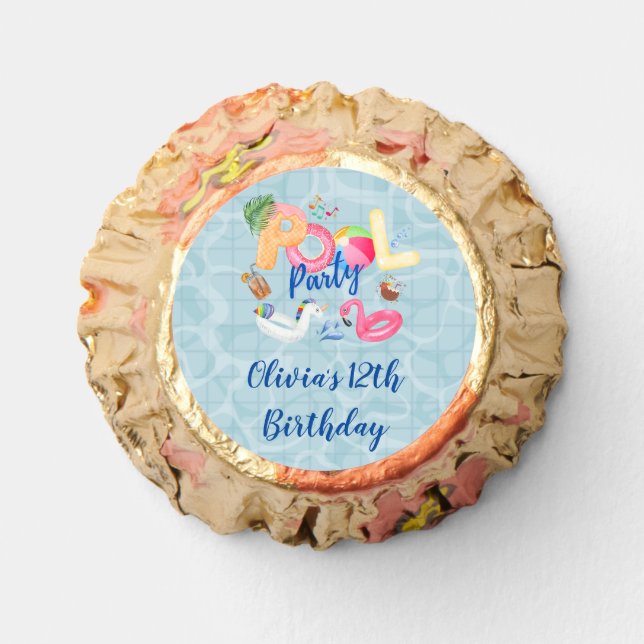 Pool Party Reese's Peanut Butter Cups (Front)