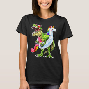 Pool Party Rex Dinosaur Unicorn Float Summer 1 T-Shirt