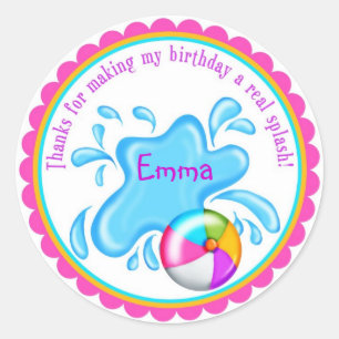 Pool Party  Stickers