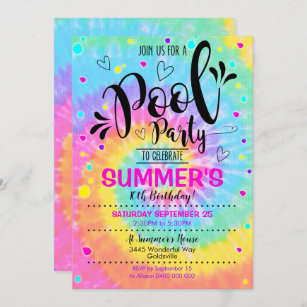 GIRLS PARTY INVITES PKT 10 WITH ENVELOPES INVITATIONS CHILD STICKERS FEMALE 