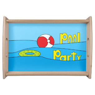 "Pool Party" Tray
