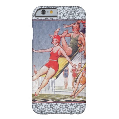 Pool Party Vintage Swimming Summer Barely There iPhone 6 Case